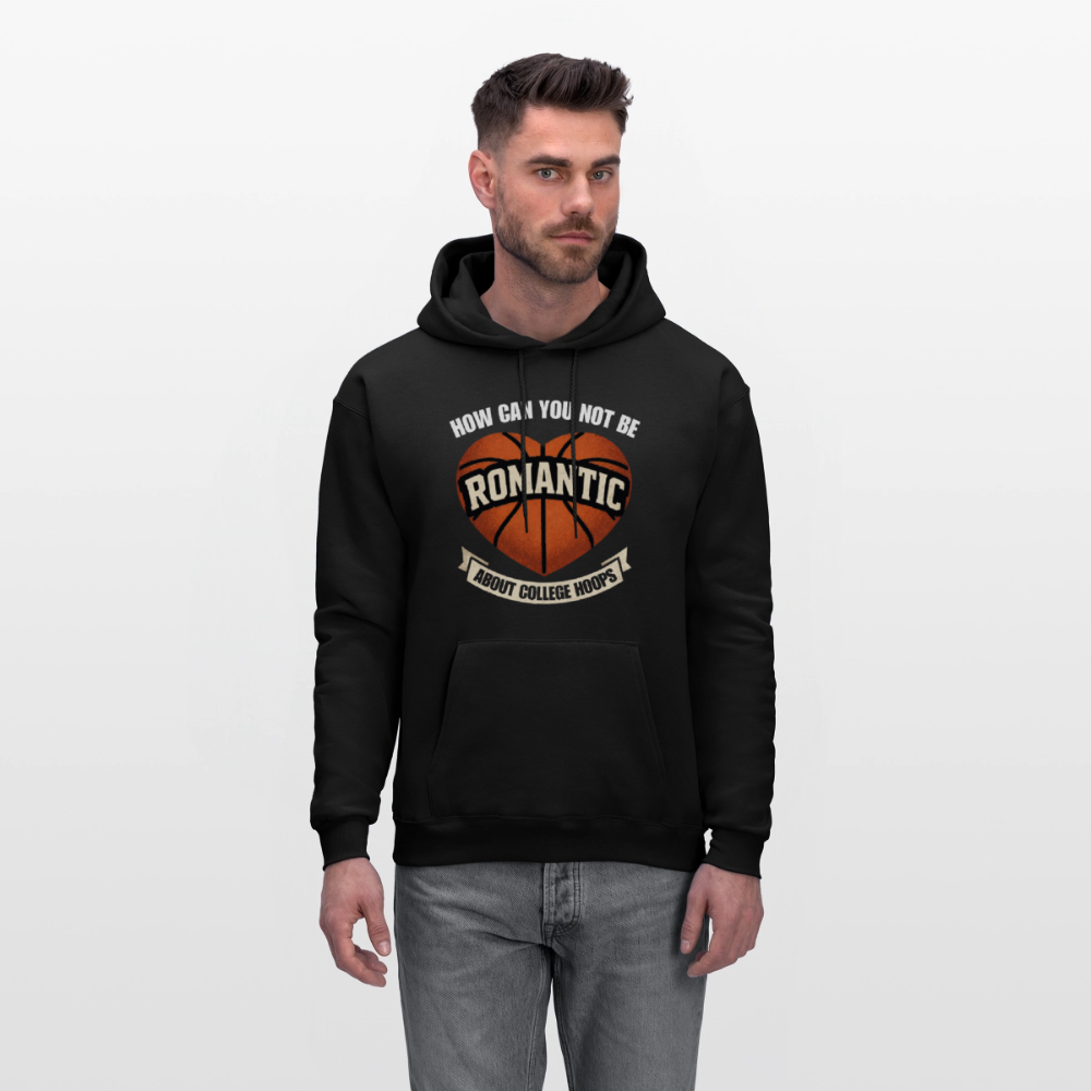 Romantic About Hoops Men's Hoodie - black