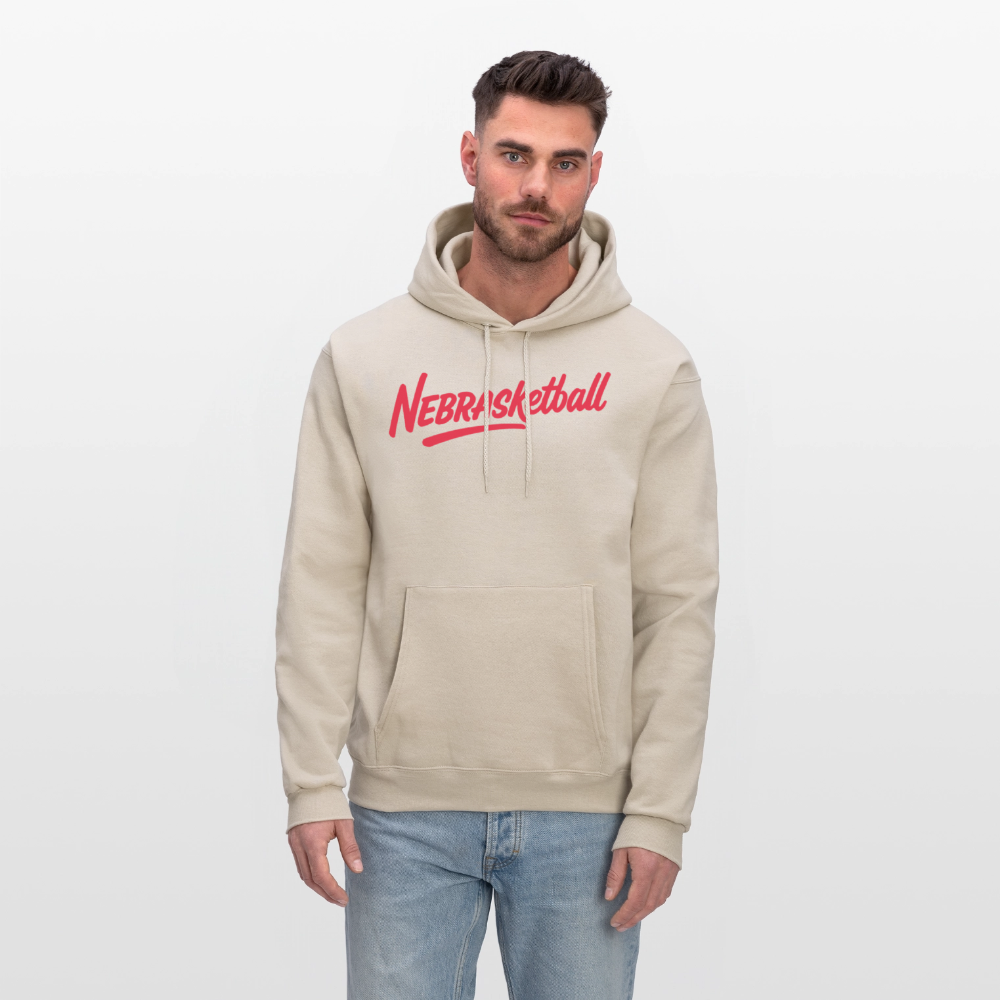 Nebrasketball Men's Hoodie - Sand