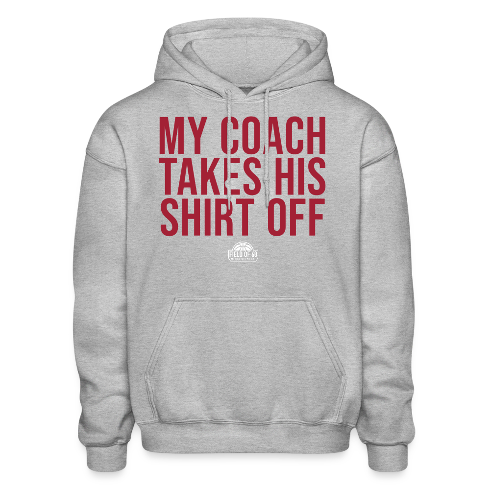 The Shirtless Hoodie - heather gray