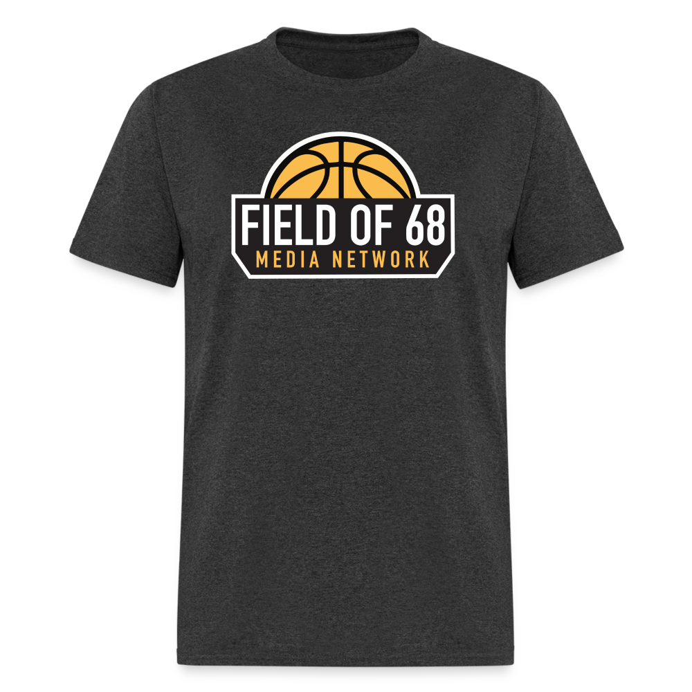 The Field of 68 Logo Tee - heather black
