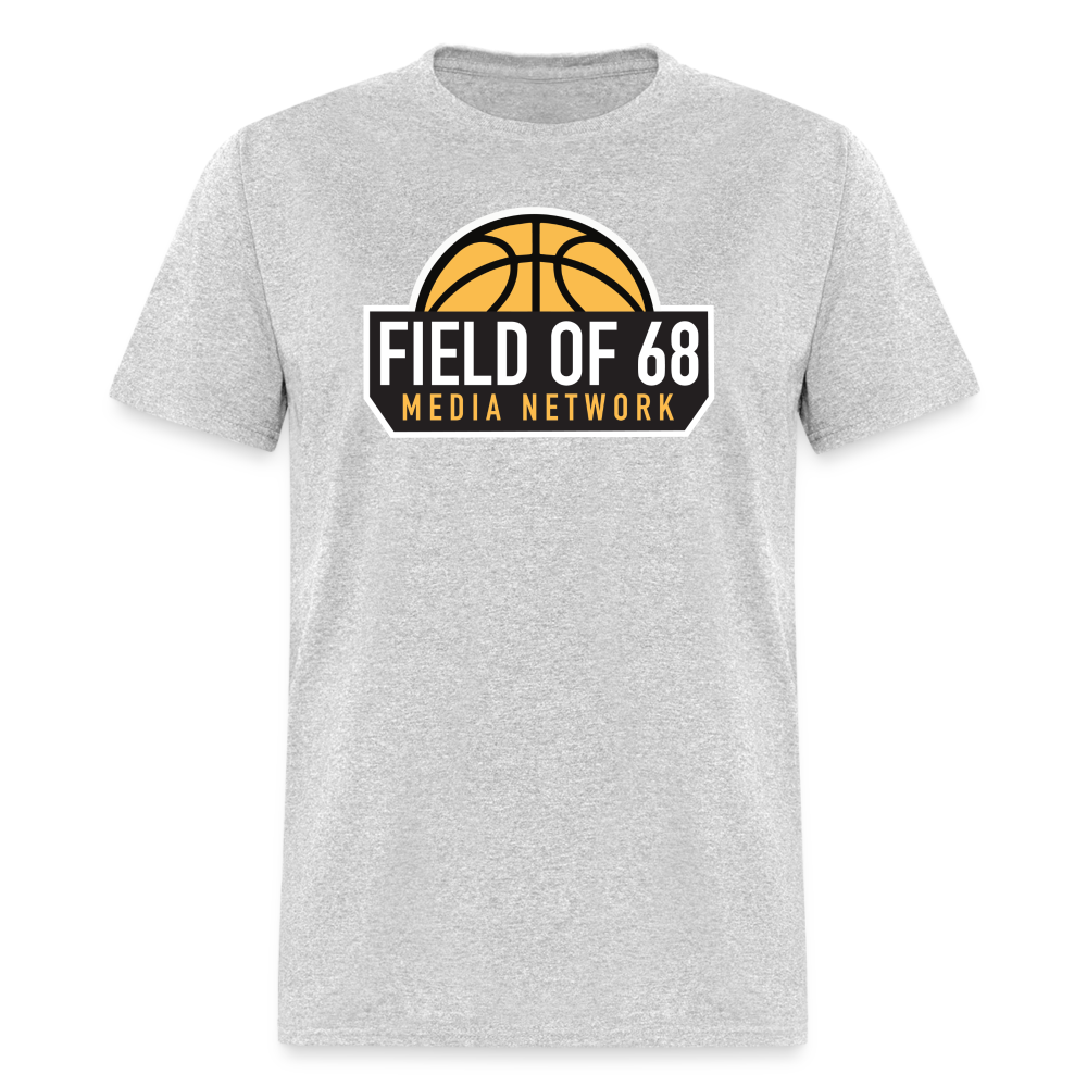 The Field of 68 Logo Tee - heather gray