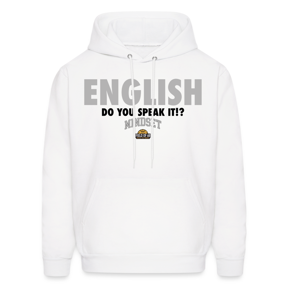 The English Hoodie - white