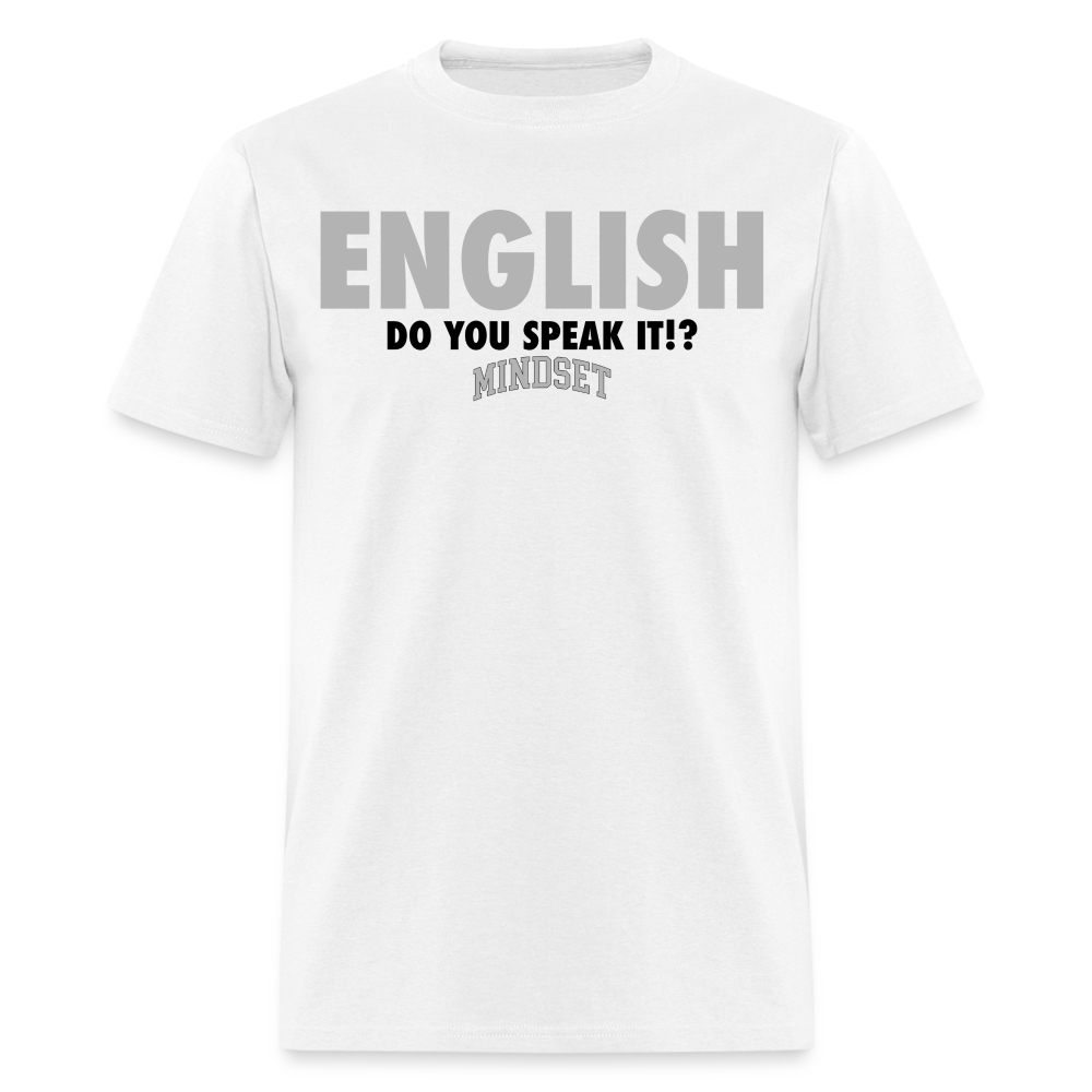 The English Tee - white