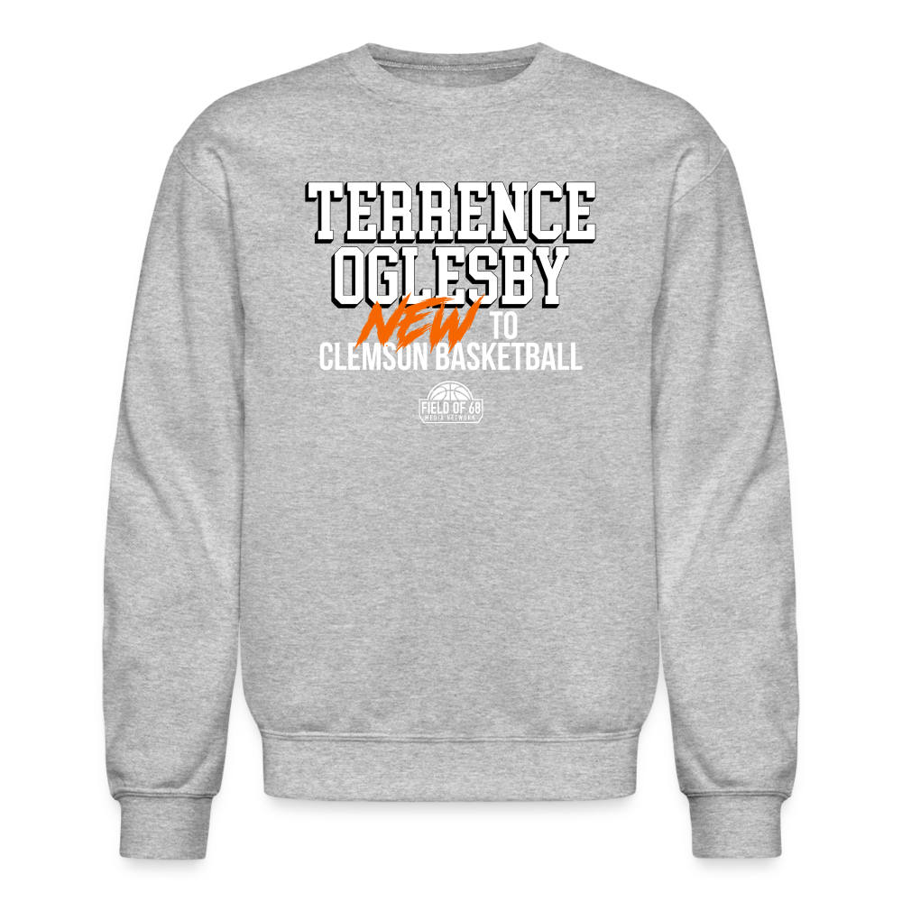 The New To Basketball Crewneck - heather gray
