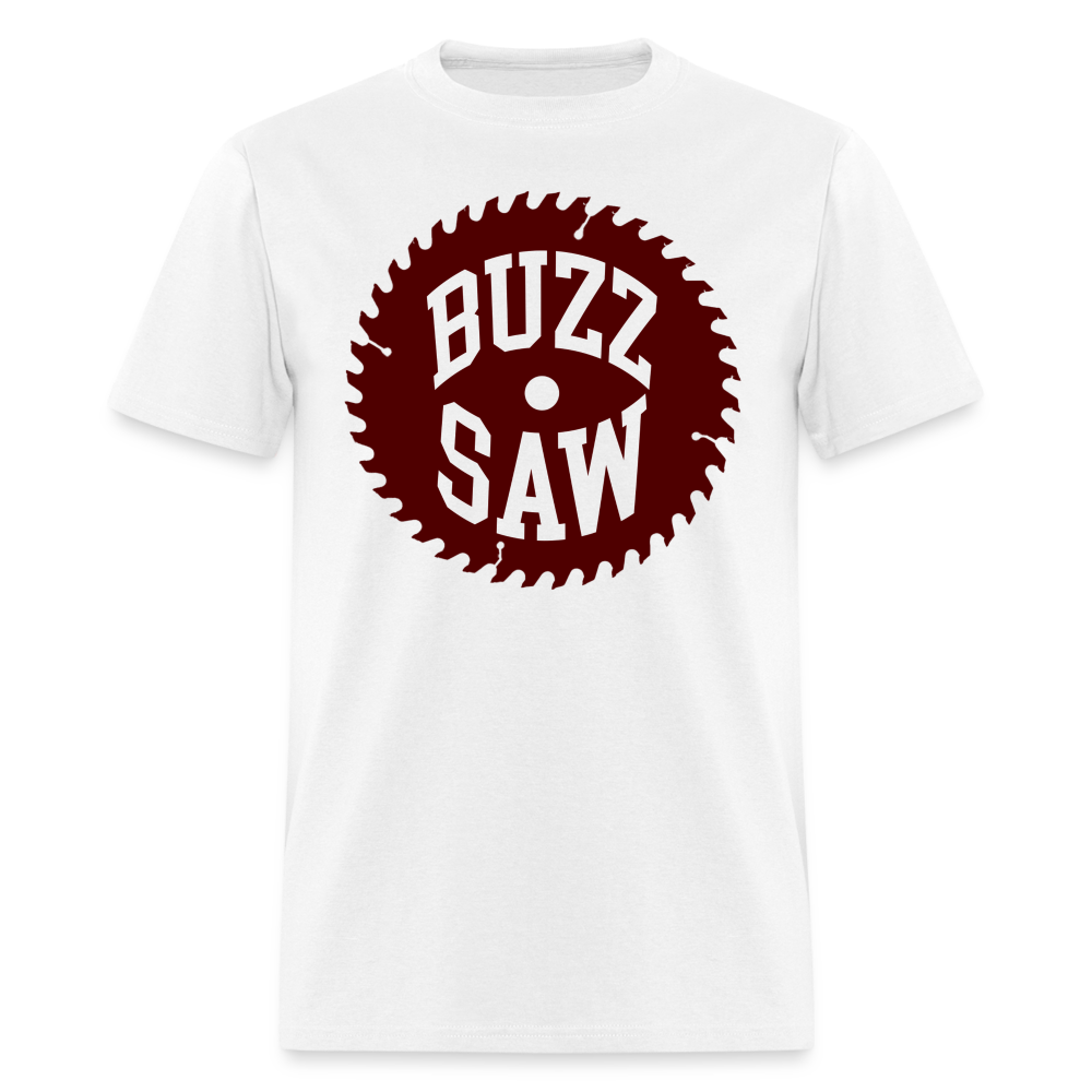 The Buzz Saw Tee - white