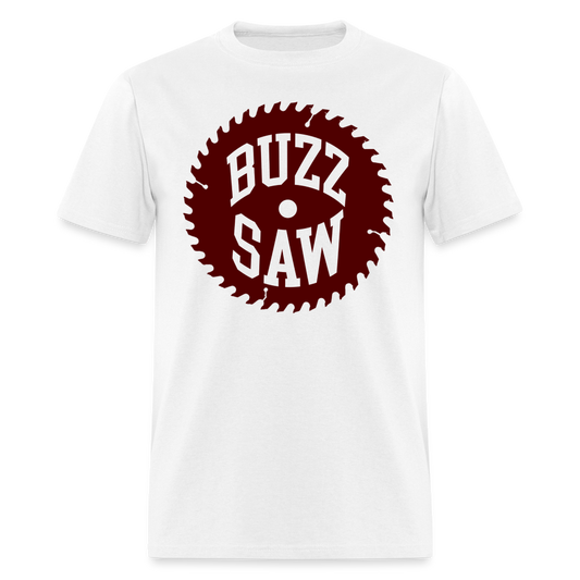 The Buzz Saw Tee - white