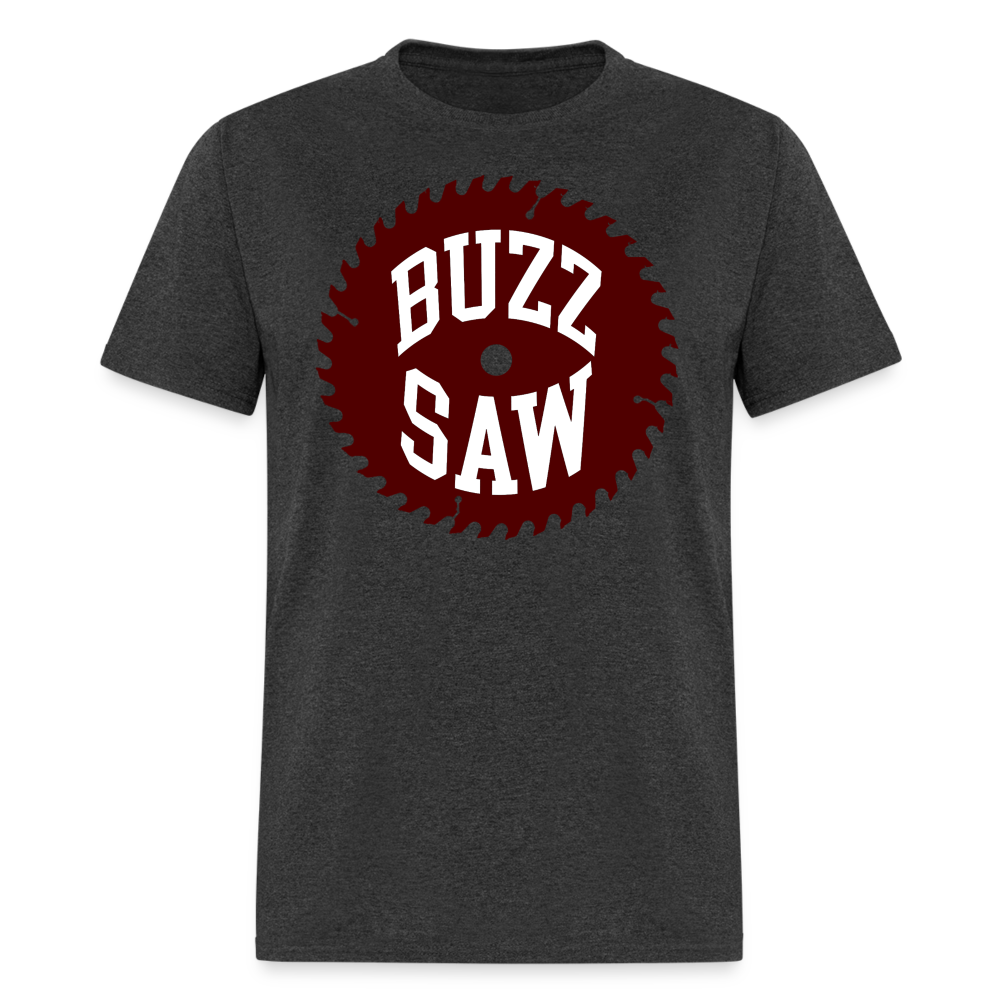 The Buzz Saw Tee - heather black