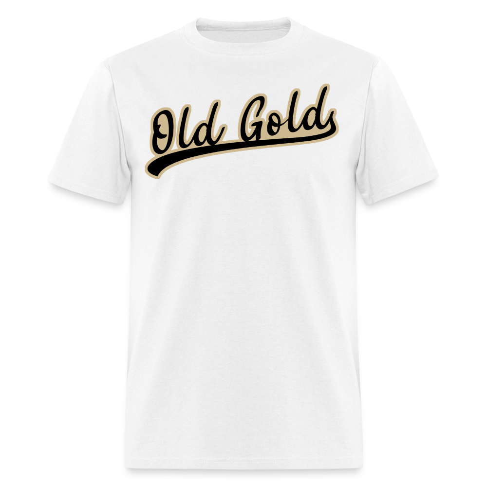 The Old Gold Tee - white