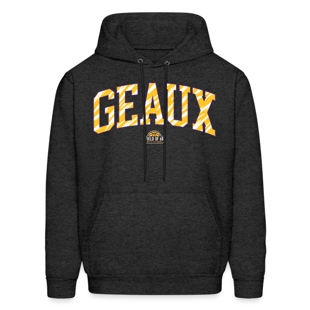 The Geaux Hoodie - charcoal grey