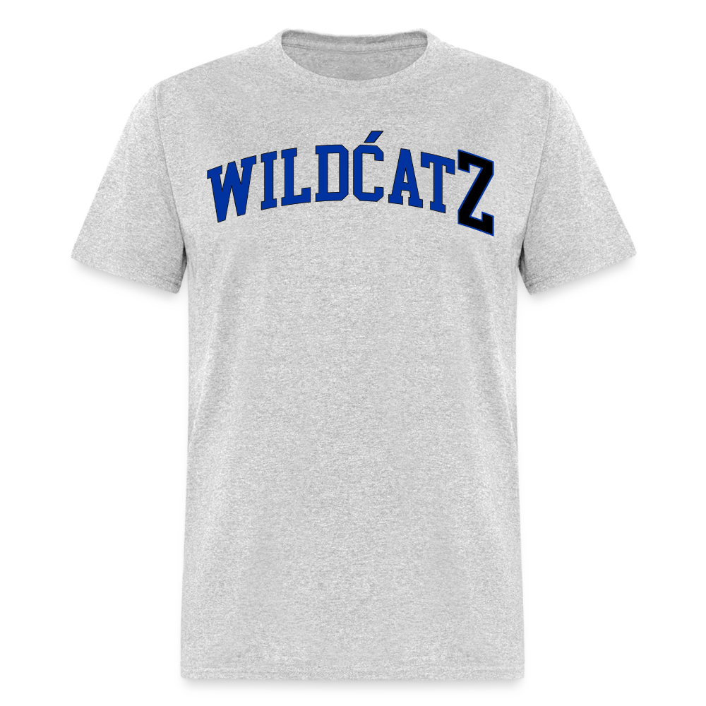The WildćatZ Tee - heather gray