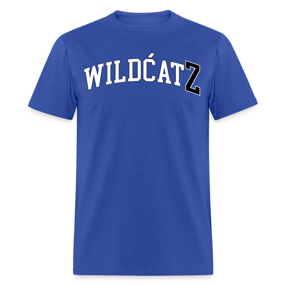 The WildćatZ Tee (Blue) - royal blue