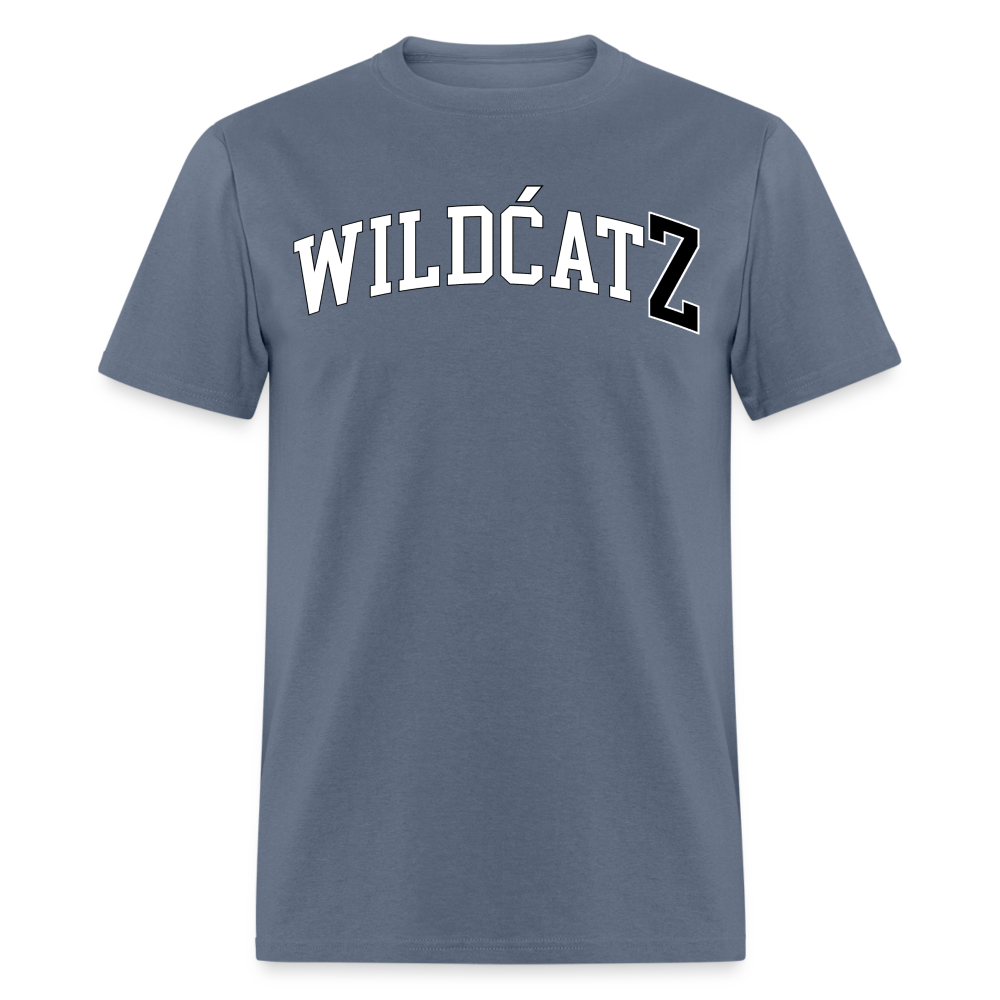 The WildćatZ Tee (Blue) - denim