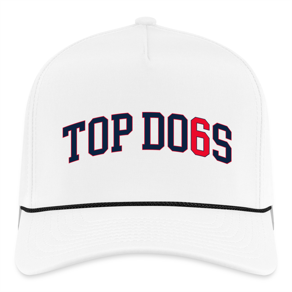 The Top Dogs Hat - white/black