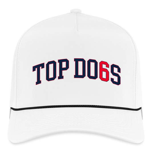 The Top Dogs Hat - white/black