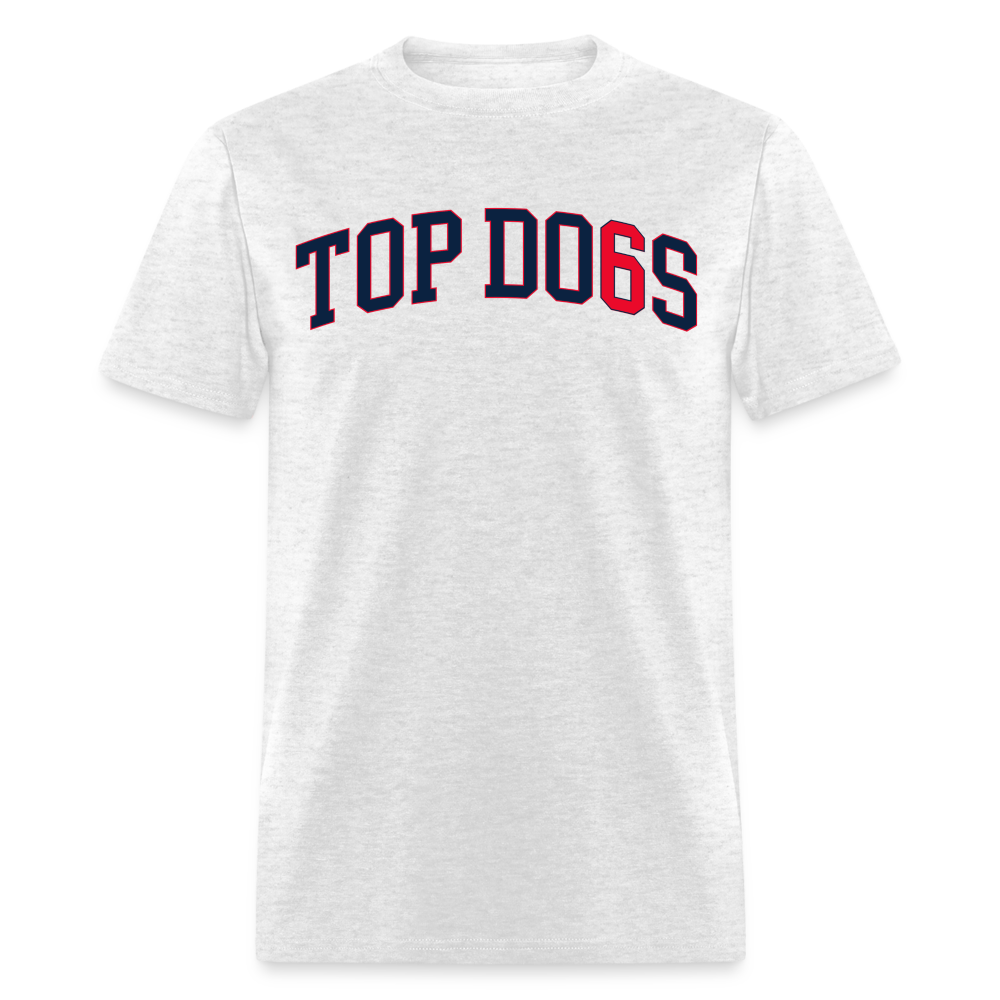 The Top Dogs Tee - light heather gray