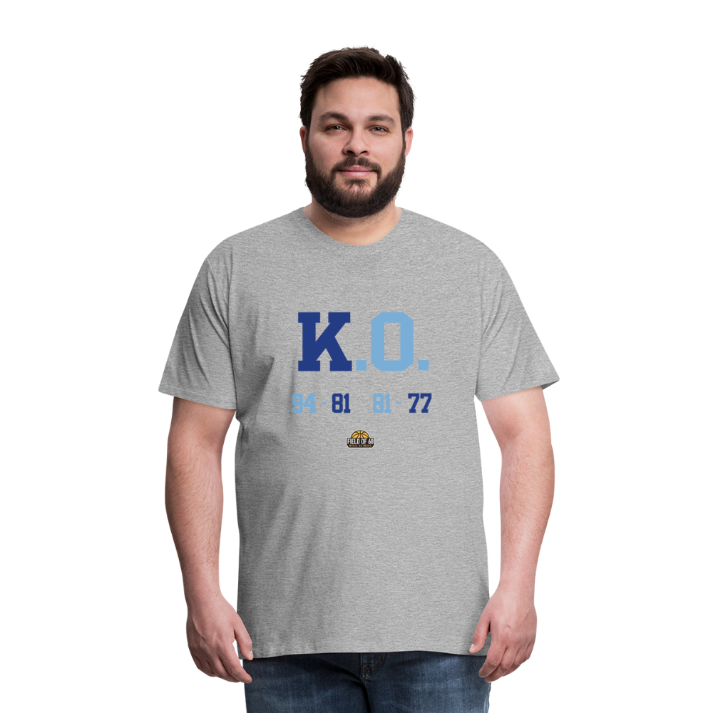 K.O. Tee - heather gray