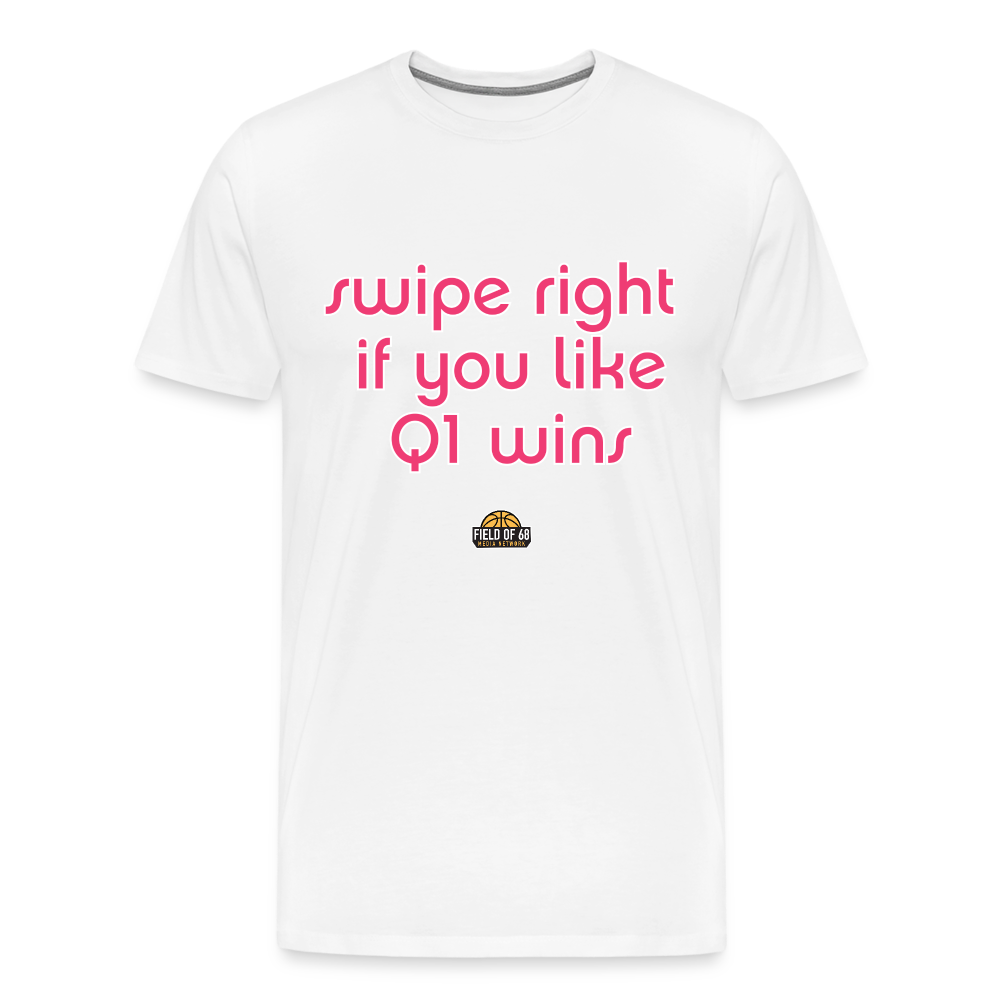 Quadrants Tee - white