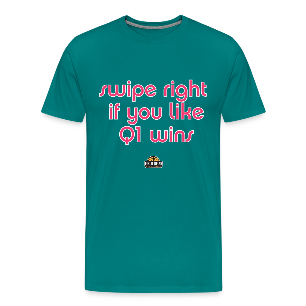 Quadrants Tee - teal