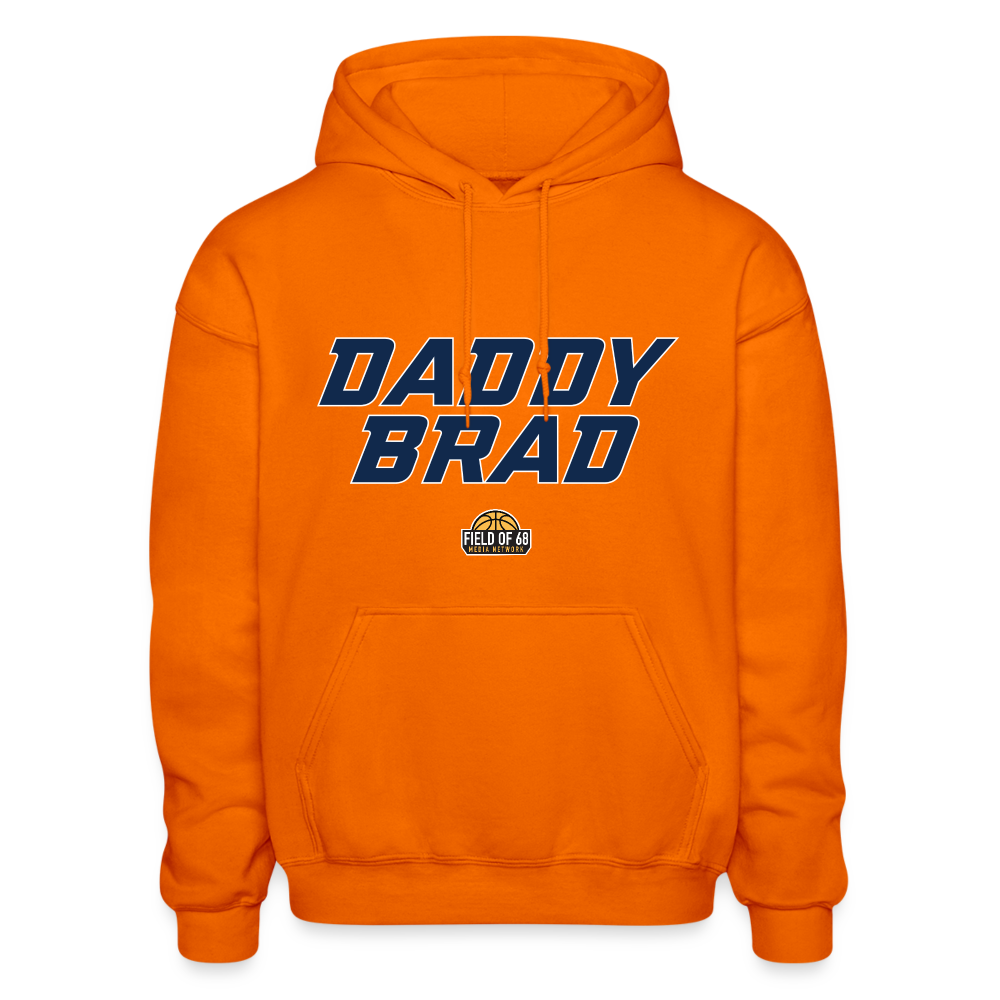 Daddy Brad Hoodie (Orange) - orange
