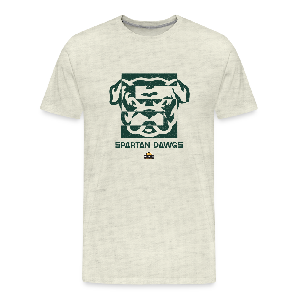 Spartan Dawgs Tee - heather oatmeal
