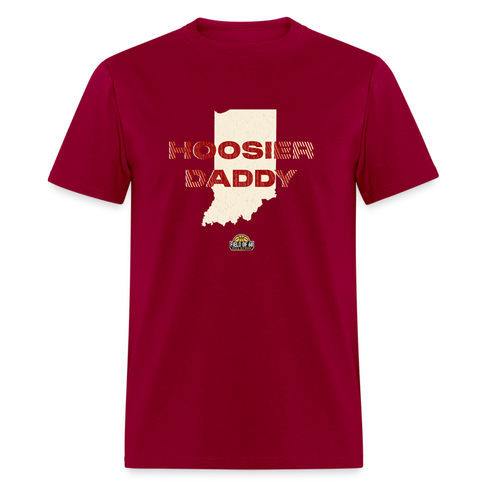 Hoosier Daddy Tee - dark red