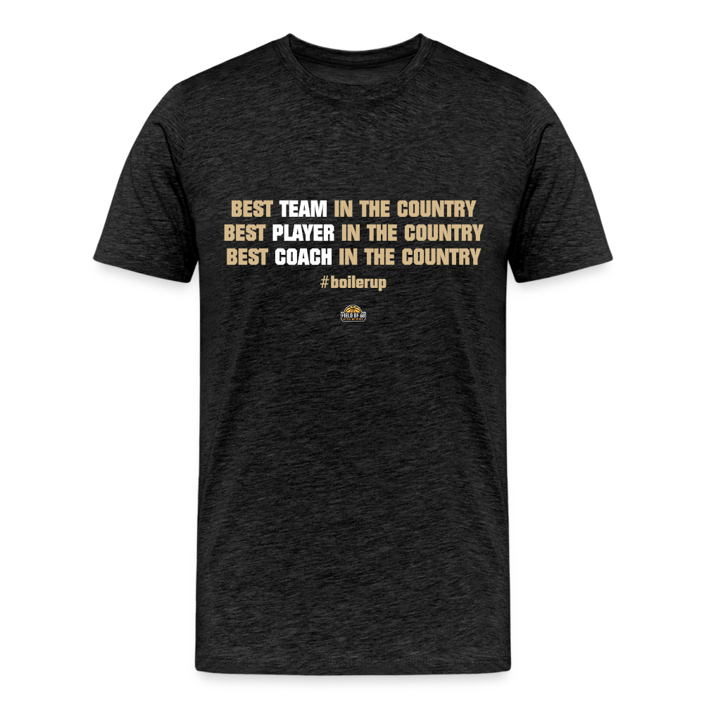 Best Tee - charcoal grey
