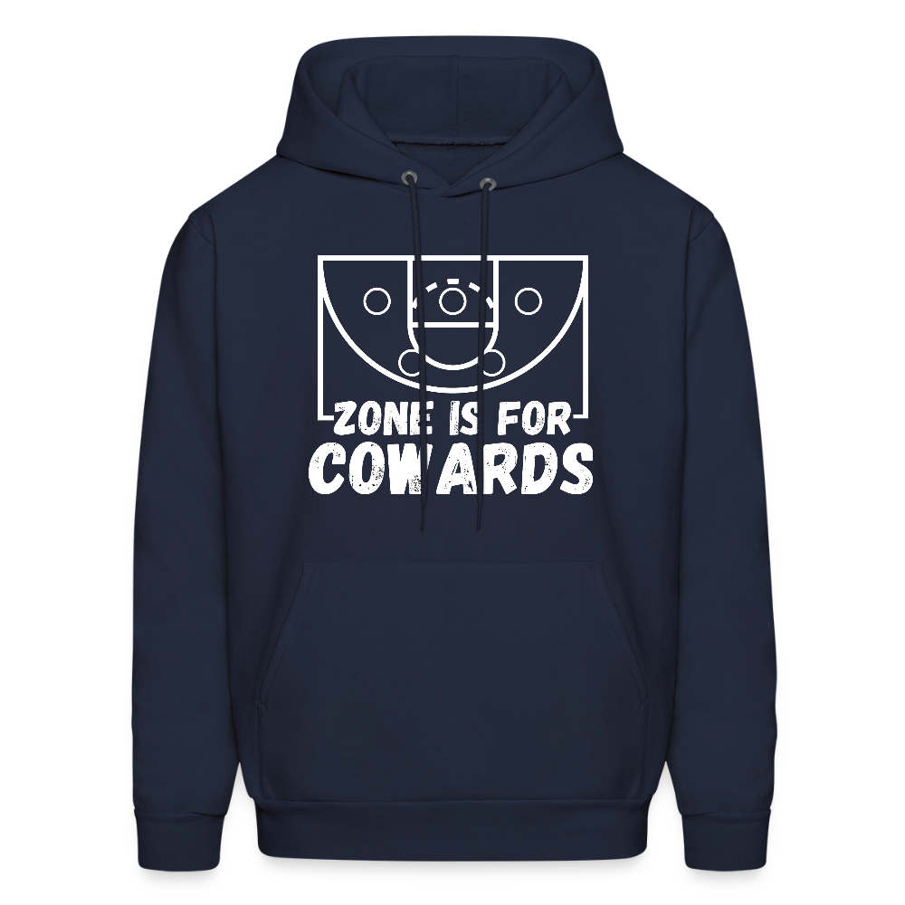 Zone is for Cowards Hoodie - navy