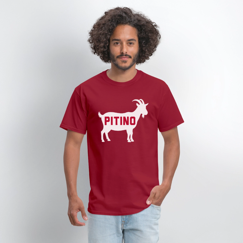Pitino GOAT Men's T-Shirt - dark red