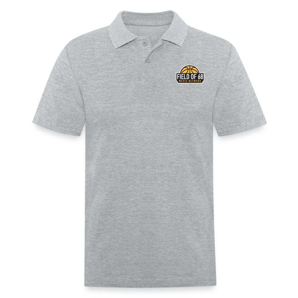 F68 Men's Polo - heather gray