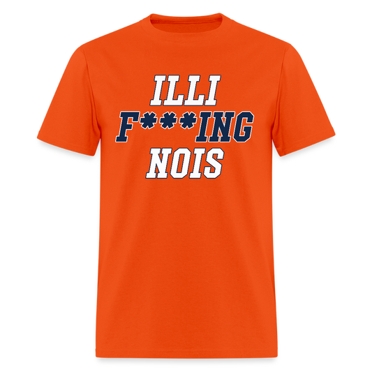 Illi F*ing Nois Tee (Orange) - orange