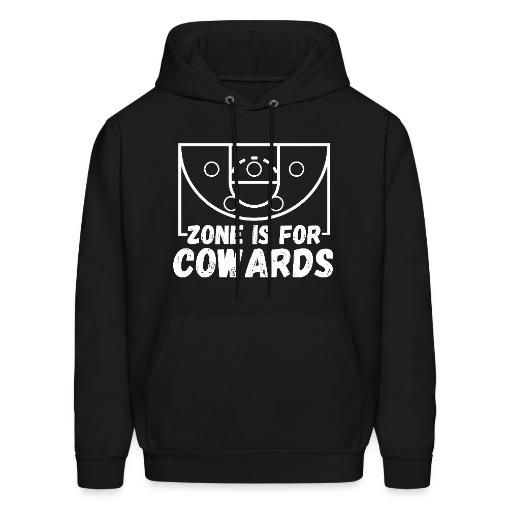Zone is for Cowards Hoodie - black