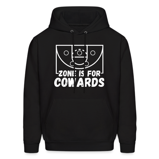 Zone is for Cowards Hoodie - black