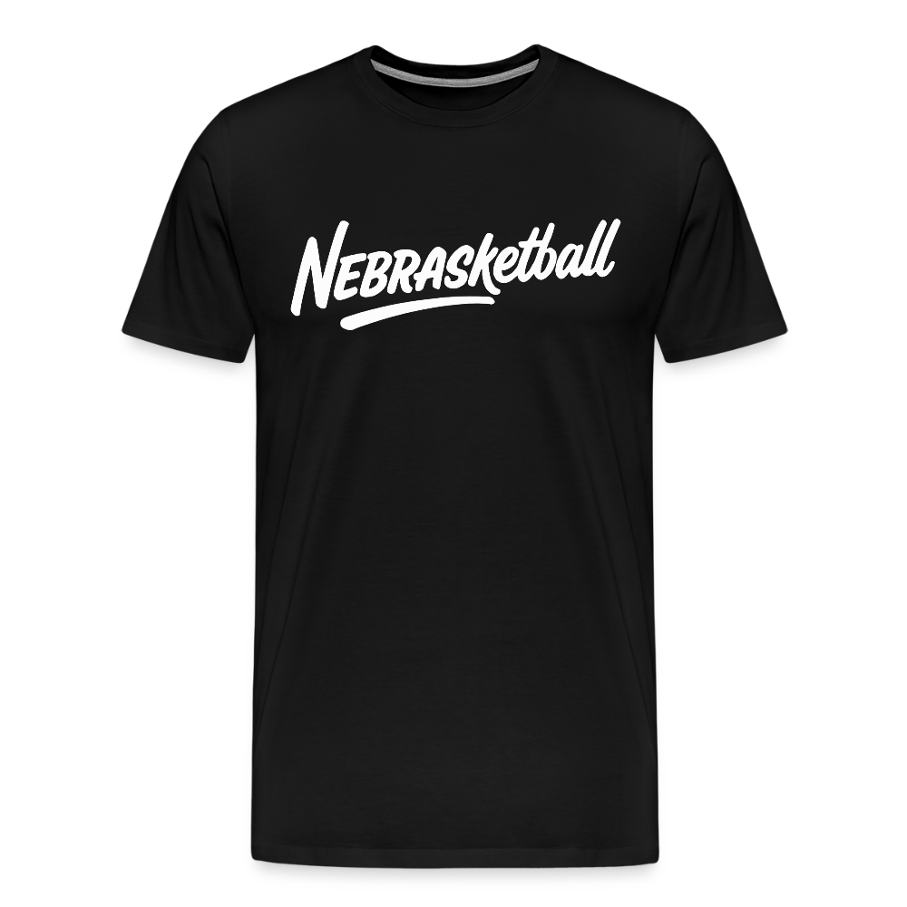 Nebrasketball Tee - black