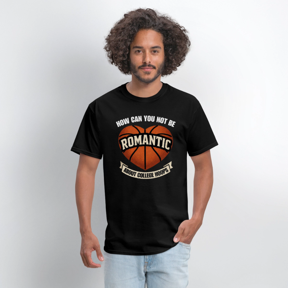 Romantic About Hoops Men's T-Shirt - black