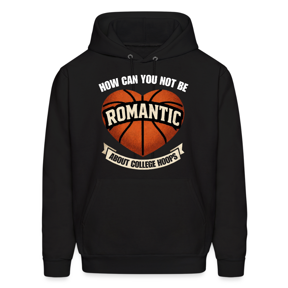 Romantic About Hoops Men's Hoodie - black