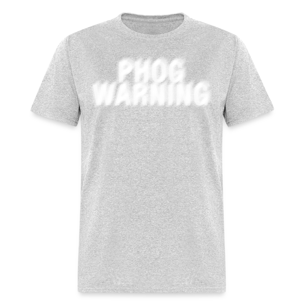 The Phog Warning Tee - heather gray