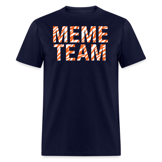 The Meme Team Tee - navy