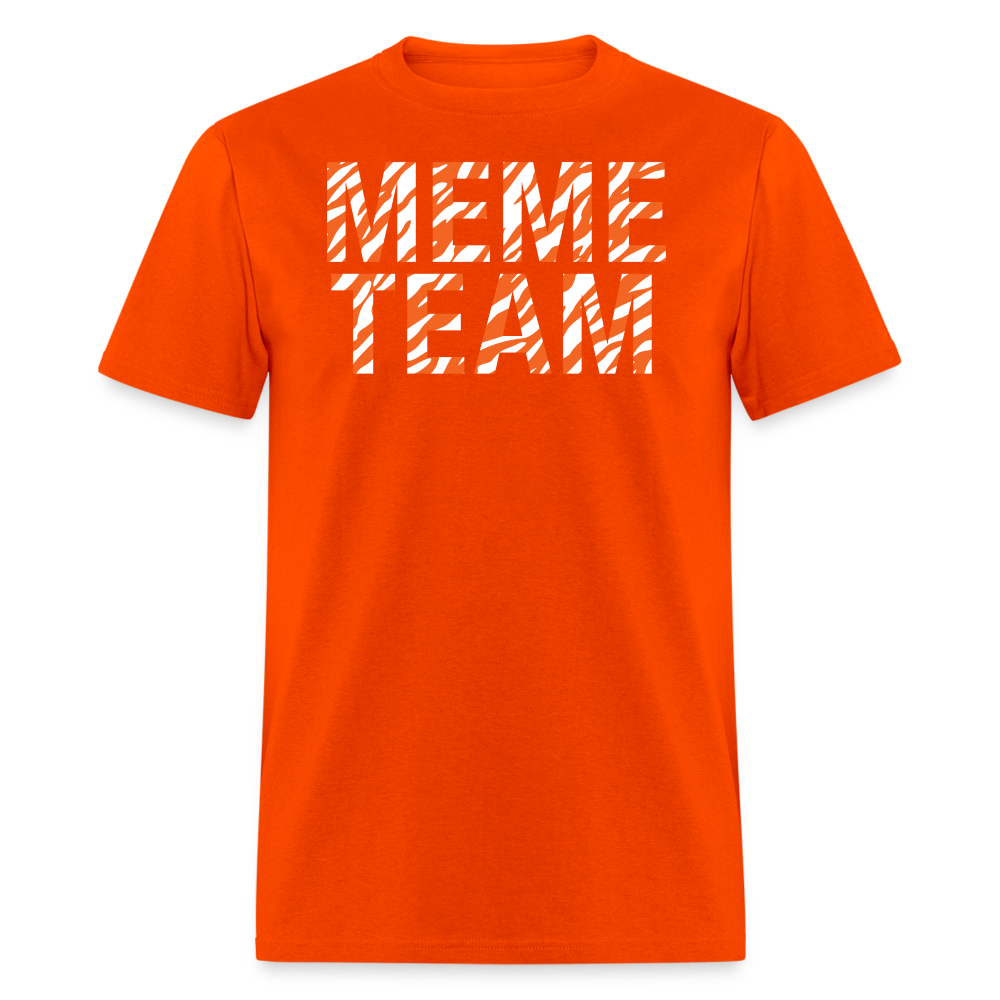 The Meme Team Tee - orange
