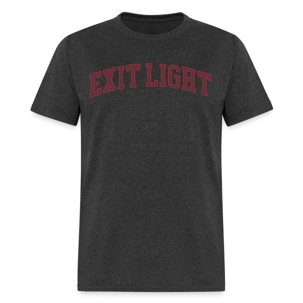 The Exit Light Tee - heather black