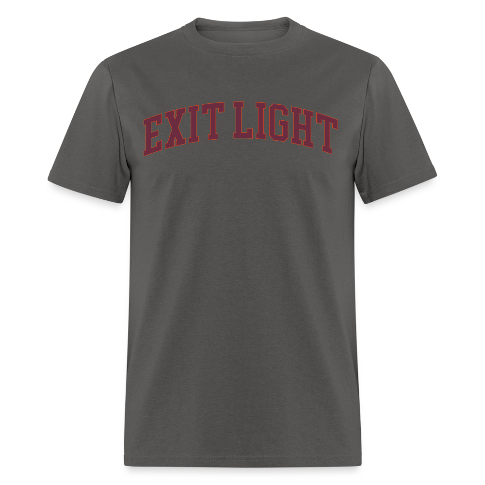The Exit Light Tee - charcoal