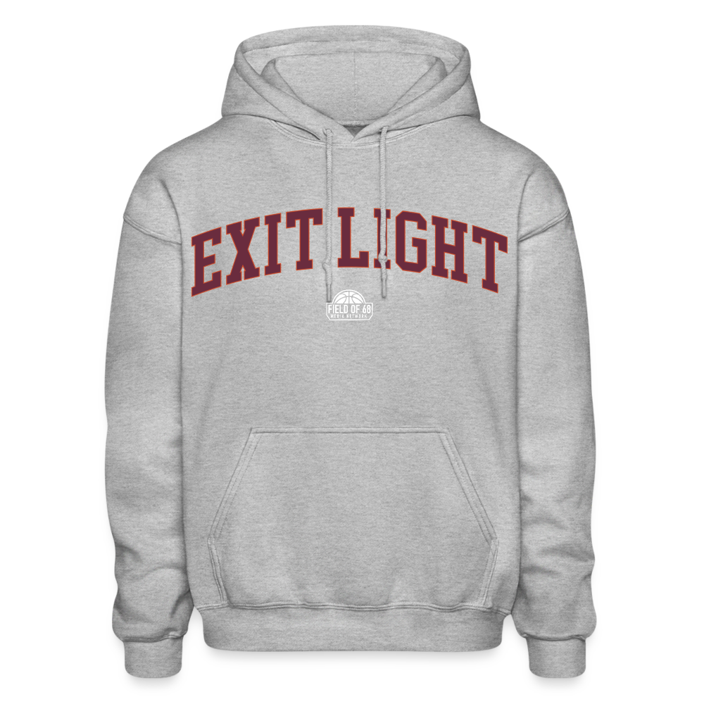 The Exit Light Hoodie - heather gray