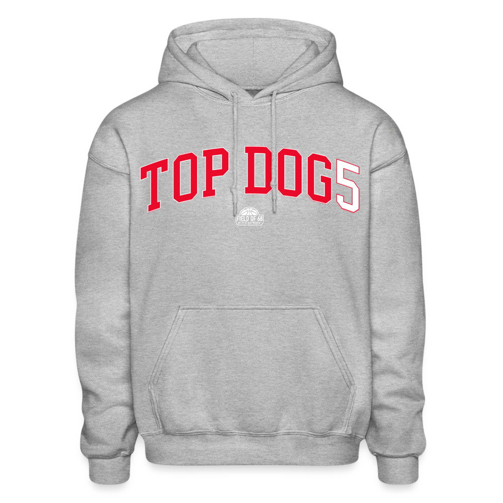 The Top Dogs Hoodie - heather gray