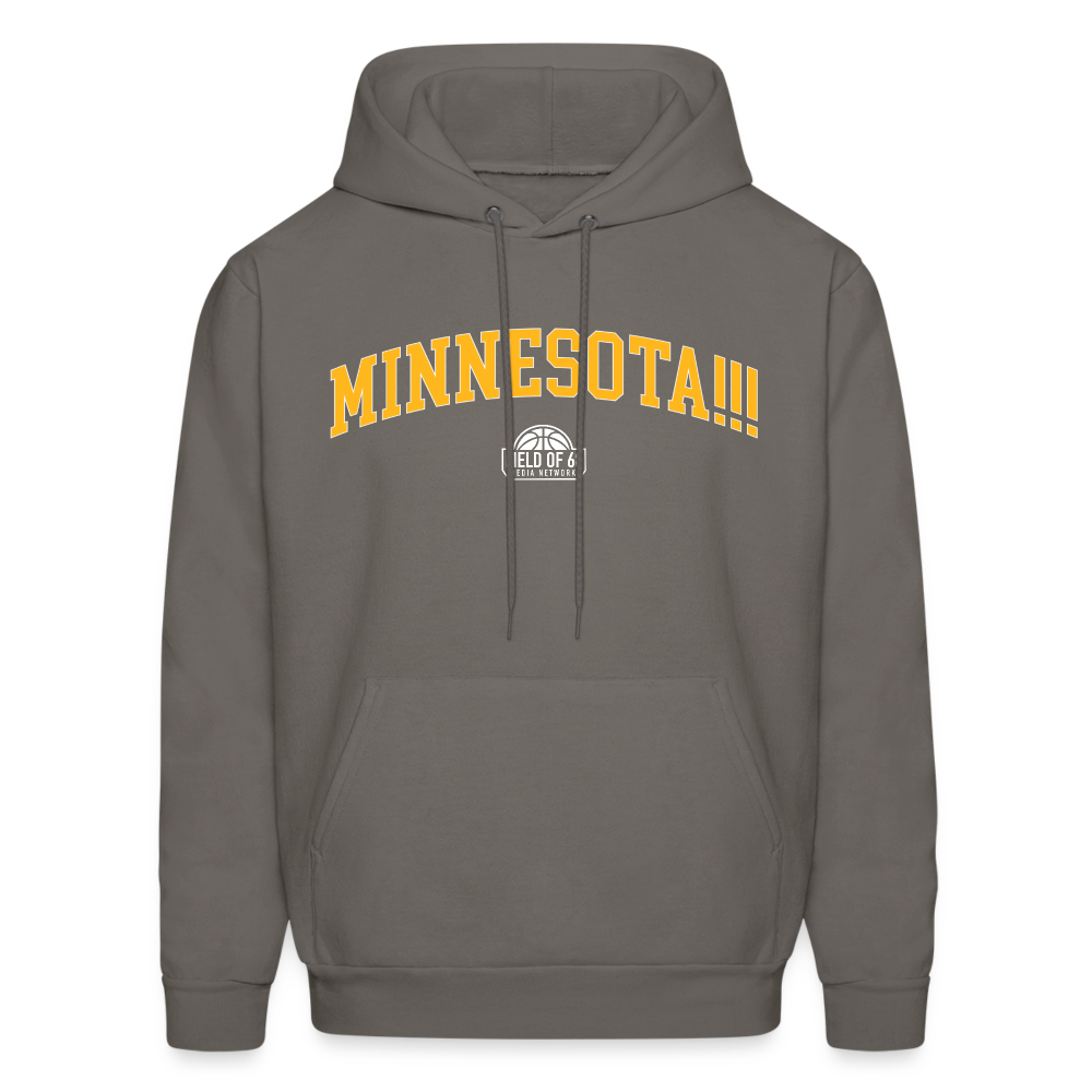 The Minnesota!!! Hoodie - asphalt gray
