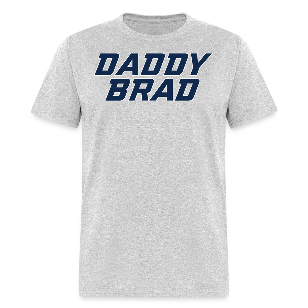 The Daddy Brad Tee - heather gray