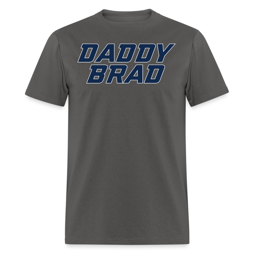 The Daddy Brad Tee - charcoal