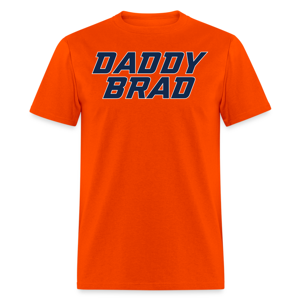 The Daddy Brad Tee - orange