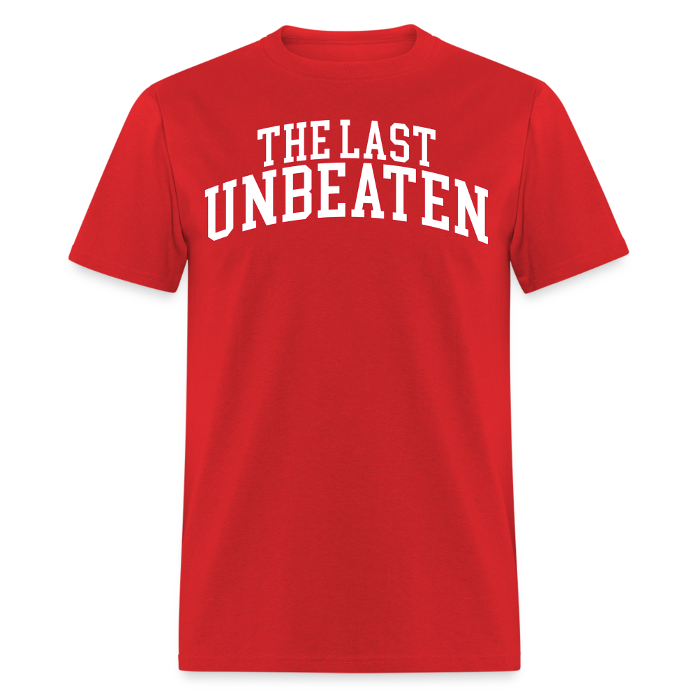 The Last Unbeaten Tee - red