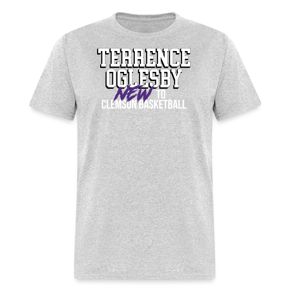 The New To Basketball Tee - heather gray