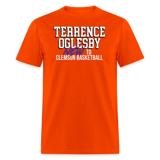 The New To Basketball Tee - orange