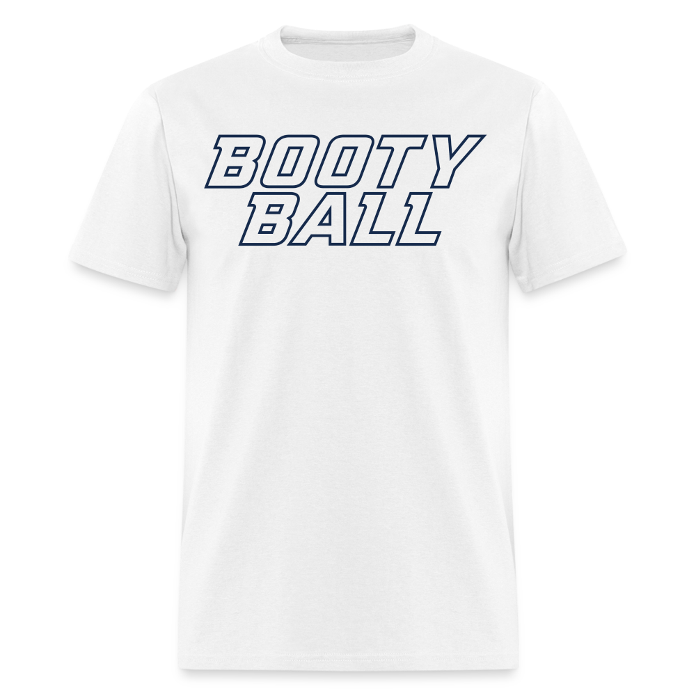 The Booty Ball Tee - white